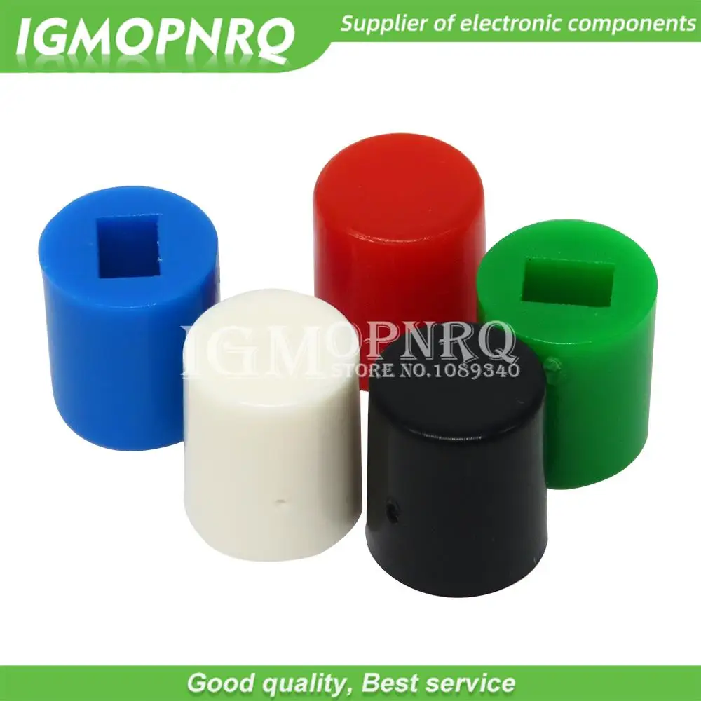 20PCS For 4Pin 6*6 Micro Tact Push Button Switches 6x6x4.3/5/6/7/8/9/10MM A56 button cap switch cap diameter 3.2mm height 6mm