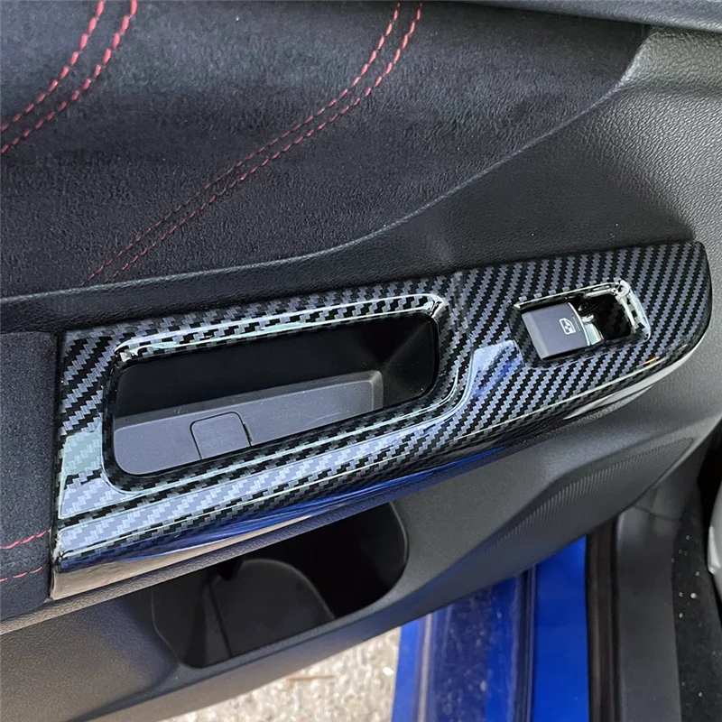 

Window Glass Lift Button Trim Switch Cover Door Armrest Panel For Subaru WRX/WRX STI 2015-2020 LHD