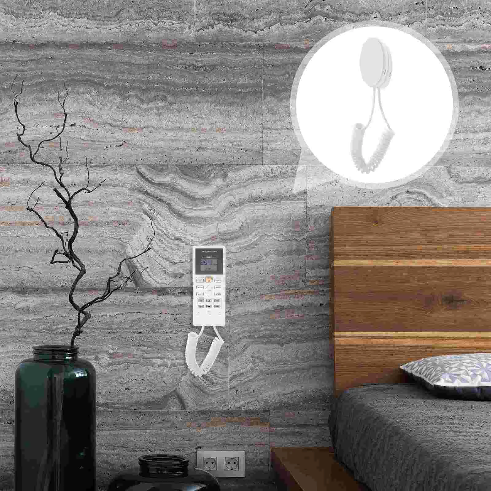 Remote Leash Control Anti-lost Rope Hanger Holder Security Lock Cable Tether White for Wires