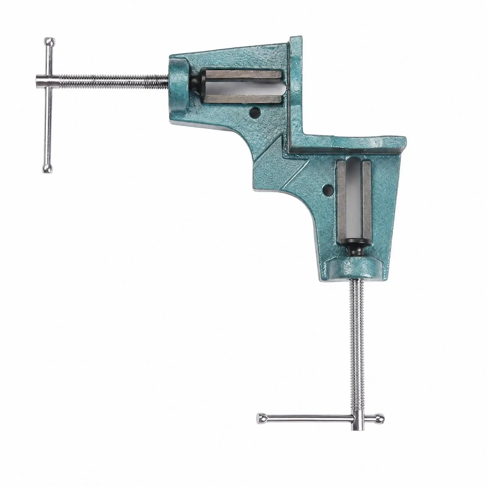 Woodworking Right Angle Clamp Cast Iron Corner Clamp for Precise 90 Degree Frame Alignment Furniture Assembly Hand Tool