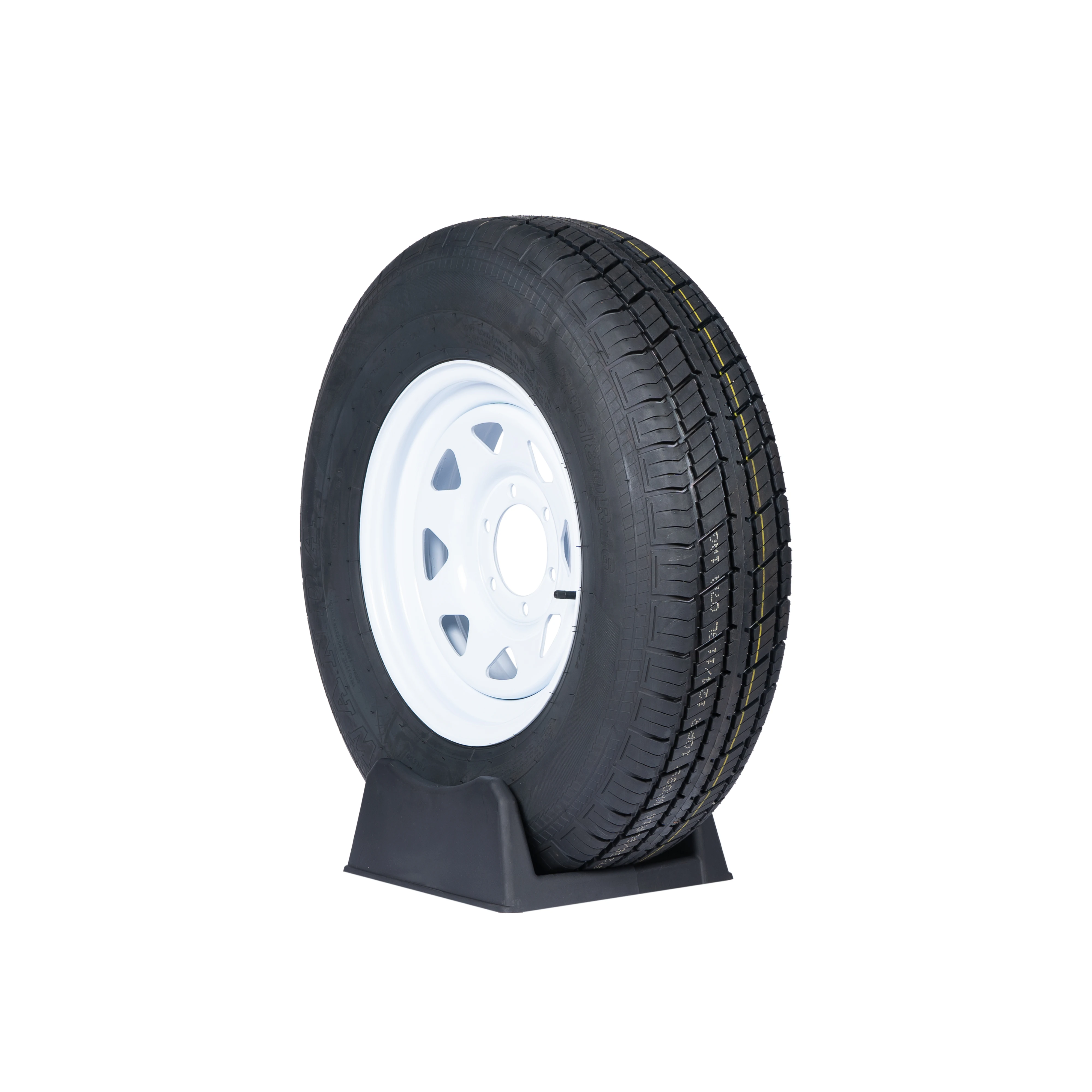 ST 235/80R16 Trailer Tires with White Spoke Wheel China Tyres Supplier Wholesale Customized Low Price