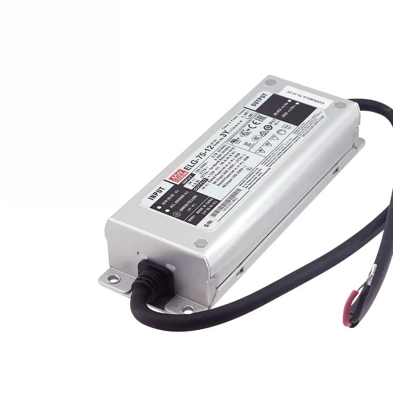 LED Driver 12V Dimmable ELG-75-12DA-3Y 60W 5A Single Output Power Supply