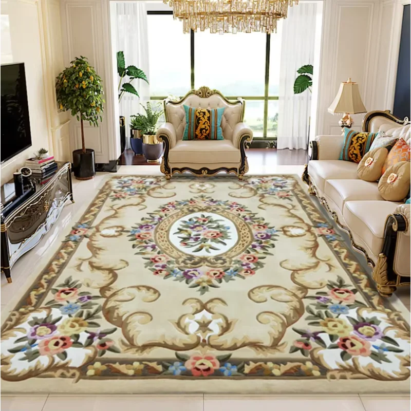 European Style Full Shop Can Be Customized Engineering New Zealand Carpet Wool Handmade Carpet Hotel School Living Room Bedroom