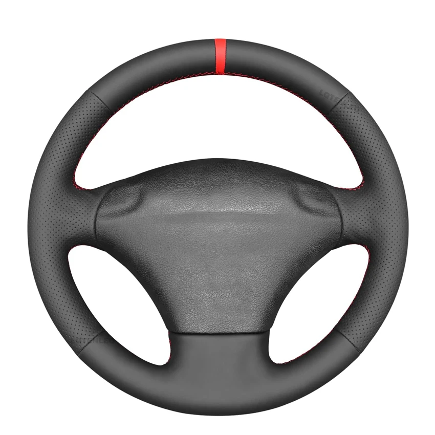 

Black Faux Leather Car Steering Wheel Cover For Ford Fiesta 1994-2002 Puma 1997-2002