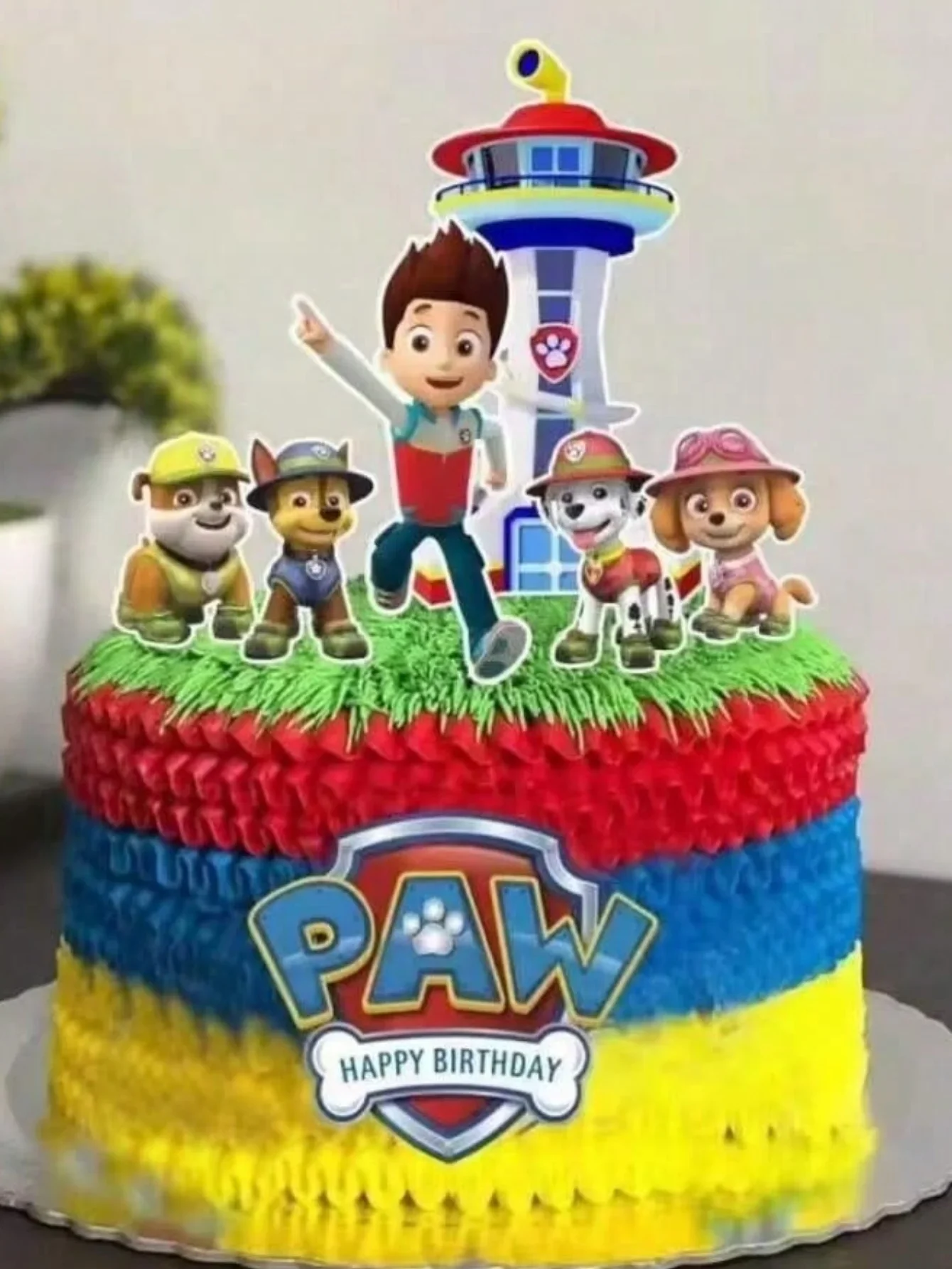 7 Stück/Set Pawed Patrol Tortendekorationen, geeignet für Partys, Geburtstage, Feiern, Muttertag und andere Anlässe – Detail 8