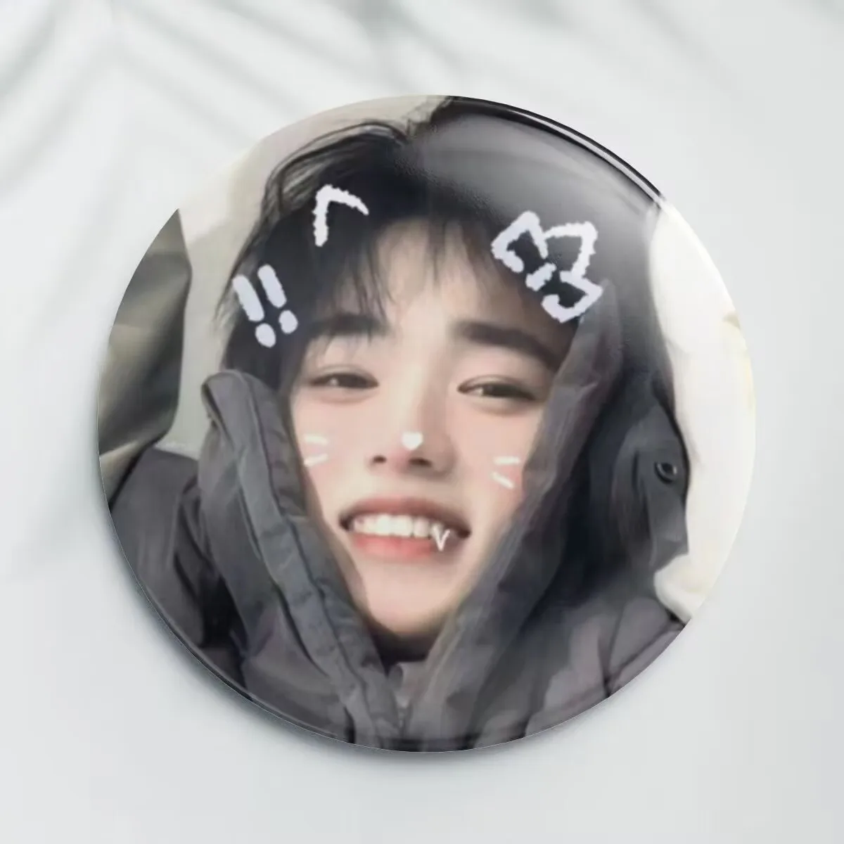 Song Yaxuan, милый кулон со значком 58 мм, аксессуар для сумки, коллекционный подарок для друзей