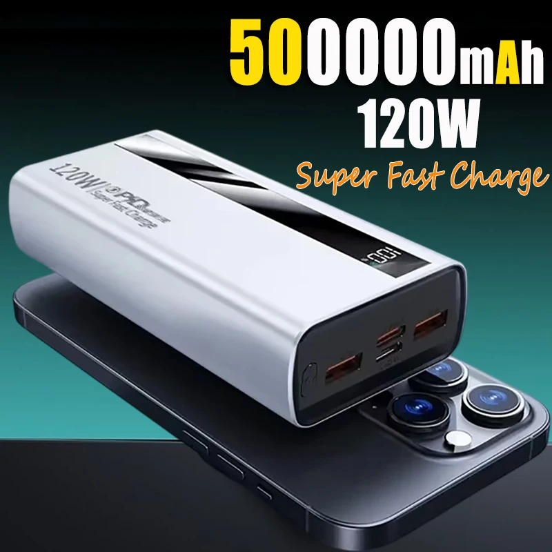 120 Вт 200000 мАч Power Bank большой емкости сверхбыстрая зарядка Power Bank портативное зарядное устройство для iPhone Samsung Huawei 2025 120 Вт 200000 мАч Power Bank большой емкости сверхбыстрая зарядка Power Bank портативное зарядное устройство для iPhone Samsung Huawei 2025