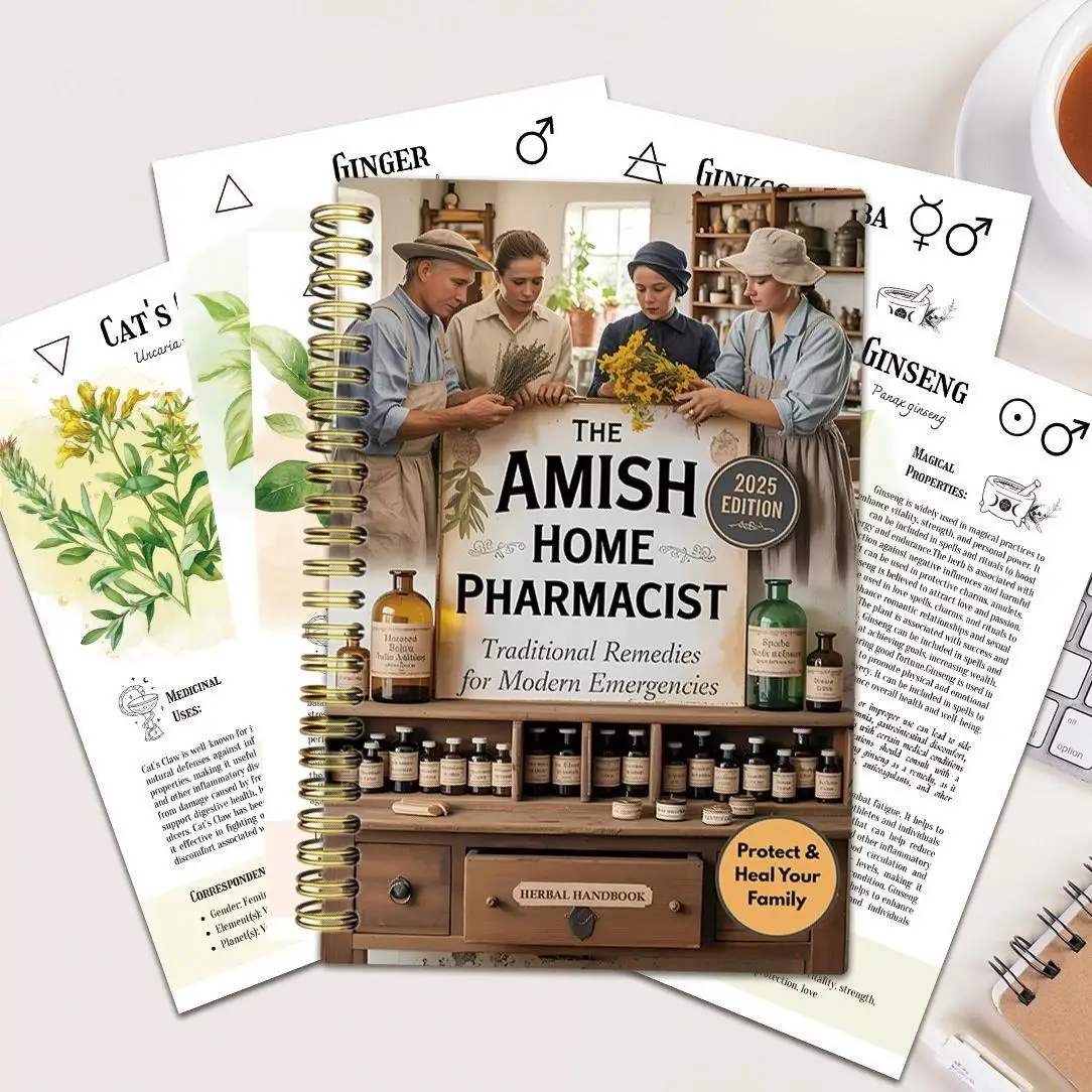 the Amish Home Pharmacist: Traditional Remedies for Modern Emergencies Herbal Handbook