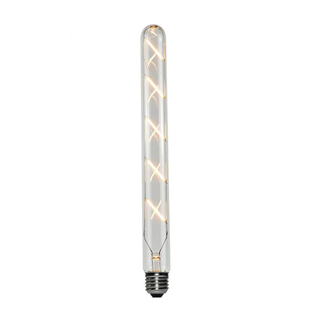 L30cm Long 4W 6W 8W LED Tube Edison Bulb Retro Lamp Vintage T300 Incandescent Tungsten Bulb Lamp Light Ampoules Decorative E27