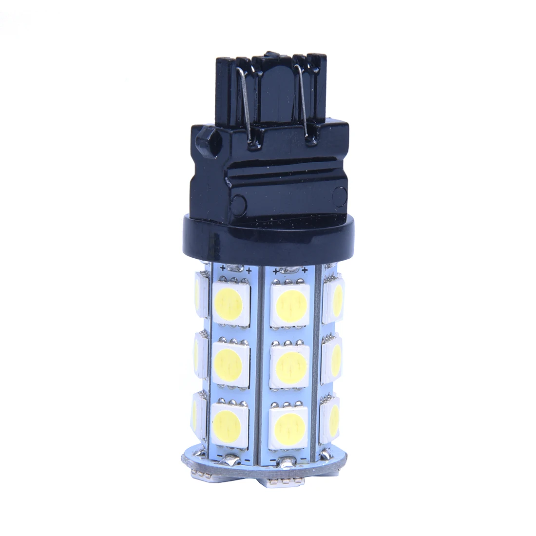 

2X T25 W21/5 W 3157 7443 ксеноновая белая 27 5050 SMD стандартная лампа 12 В лампа для автомобиля