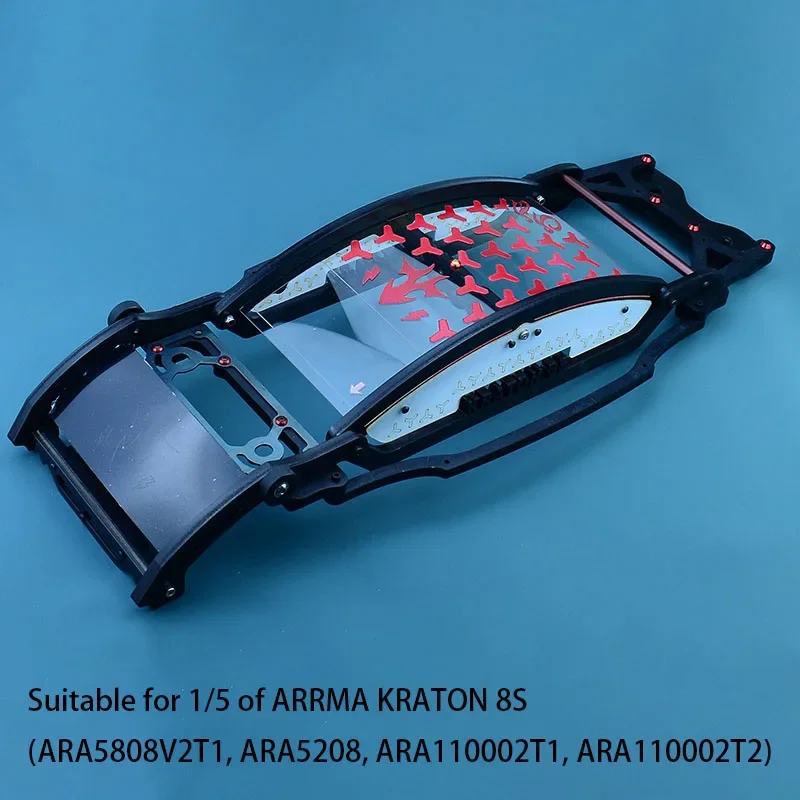 RC 1/5 Nylon Simulation Shell Based Roll Cage Anti-collision Protection for 1/5 RC ARRMA KRATON 8S EXB Stunt Truck Car