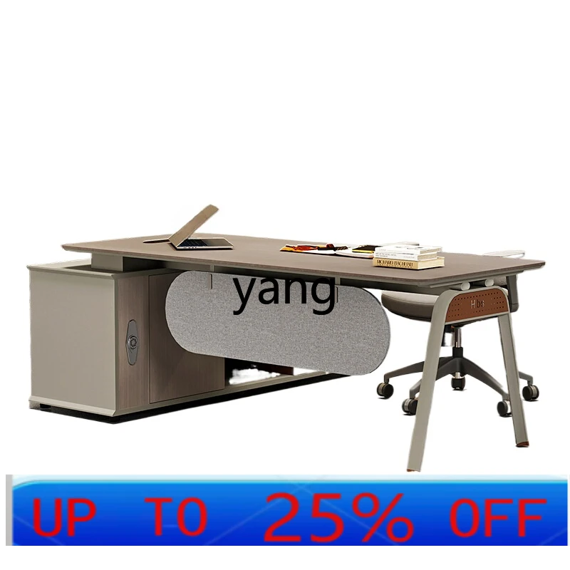 

LTT manager desk and chair combination simple modern fashion office single desk