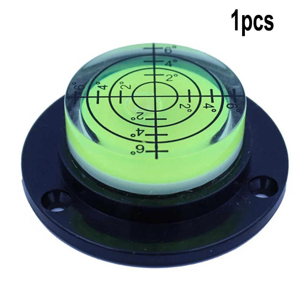 1pcs 32mm Horizontal Bubble Level High Precision Environmental Bulls Eye Spirit Level Round Bubble Mini Circular Measuring Tools