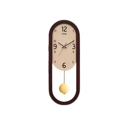 Smooth Sailing Wall Clock Living Room Simple Clock Creative Clock Home Fashion Living Room Light Luxury Decoration Atmosphere