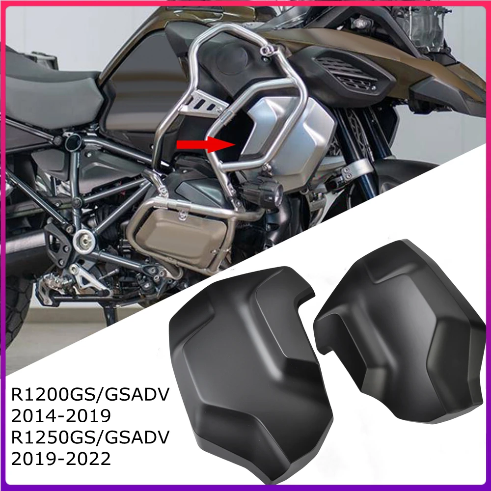 Front Radiator Side Cover Fairing Frame Side Panel For BMW R1250GS Adventure R 1250 GS 2018-2024 R1200GS GSADV 2014-2019