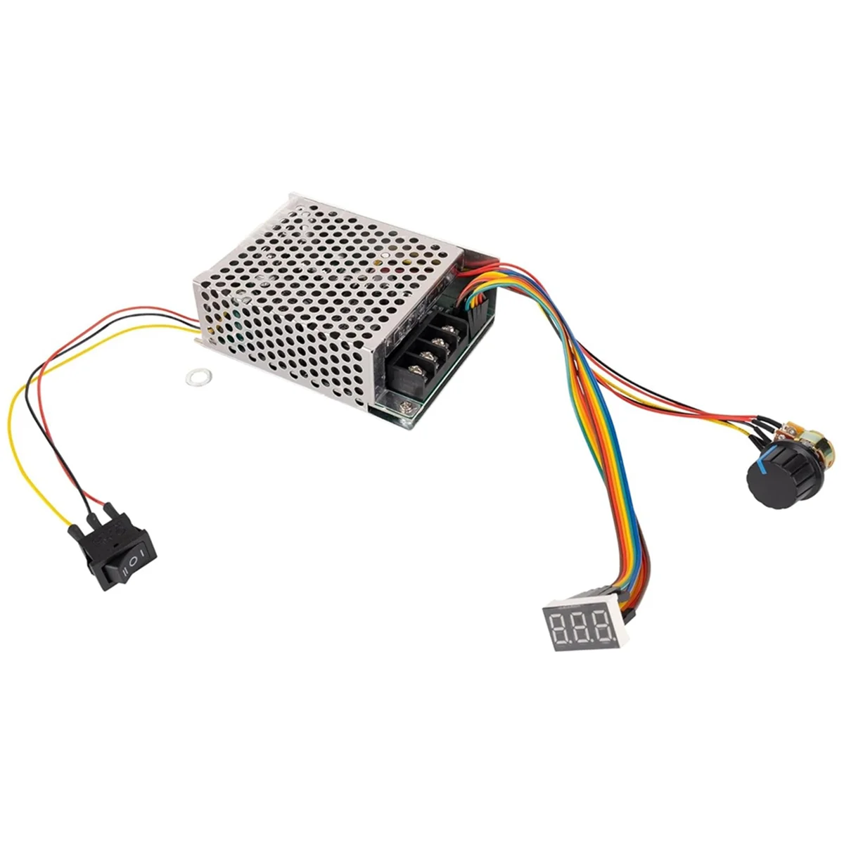 A79G 10-55V 12V 24V 36V 48V 60A 15KHZ PWM DC Brushed Motor Speed Controller Switch with LED Display, Forward Brake