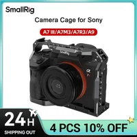 Smallrig DSLR para A7 III A73 A7M3 jaula de cámara para Sony A7III Rig con soporte de zapata fría para Sony A7III A7RIII A9 Kit de cámara 2918