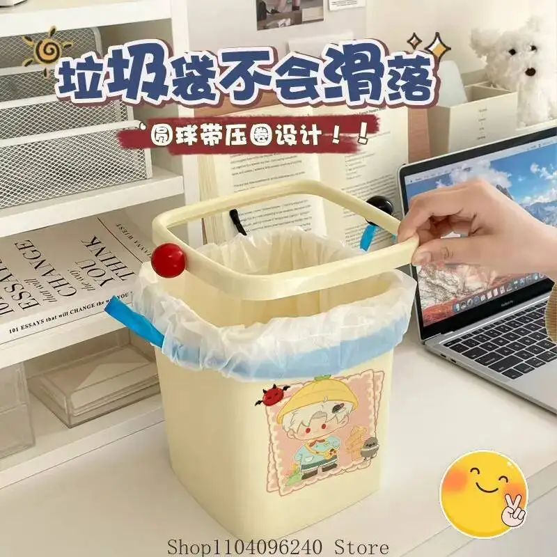

Anime GAME Love And Deepspace Rafayel Zayne Xavier Sylus Caleb Desktop Trumpet Trash Can Cartoon Anime Convenient Square Bucket