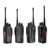 Baofeng BF-888S Portable Walkie Talkie 5W Handheld Intercom Communicator 16 Channel Long Range Two Way Ham Radio Transceiver