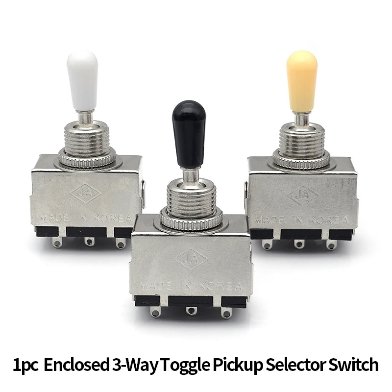 Electric Guitar Square Enclosed Pickup Selector Switch 3-Way