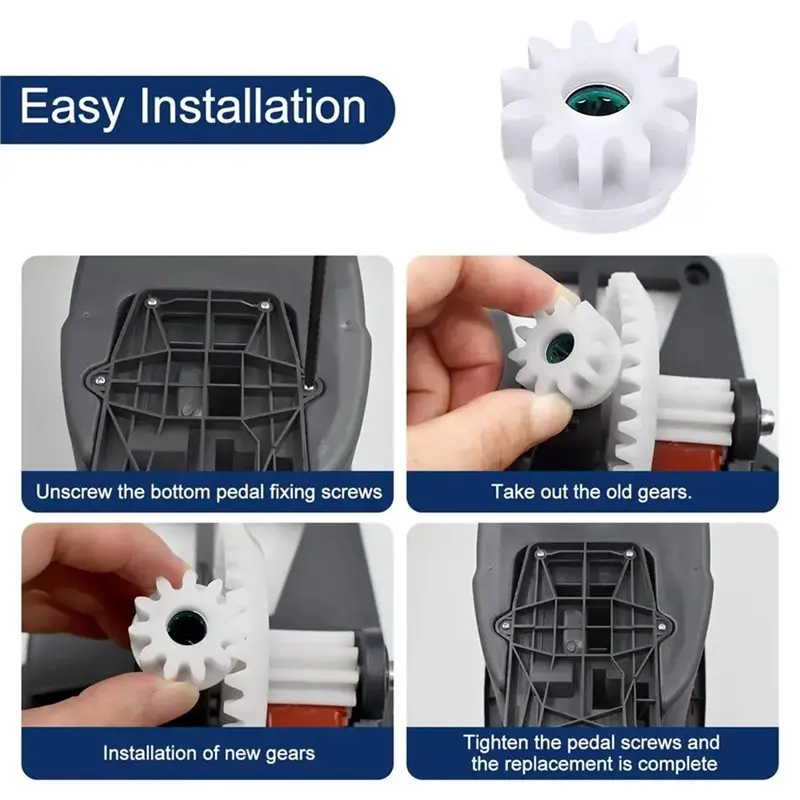 ABXF-Broom Spin Replacement Easy Mop Pedal Clutch Bearing One Way Bucket Gear Sprocket Repair For O-Cela/Vileda