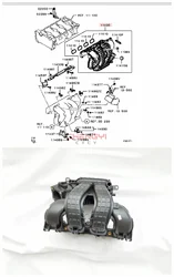 4B10 4B11 4B12 Inlet Manifold For Mitsubishi Outlander CW4W CW5W GA2W ASX CY4W 1540A069 1540A340