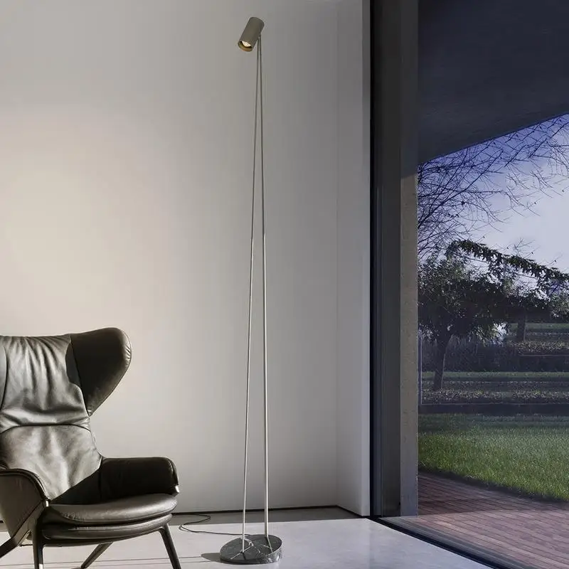 مصباح أرضي طويل إبداعي وبسيط وحديث مصمم من الشمال #1
