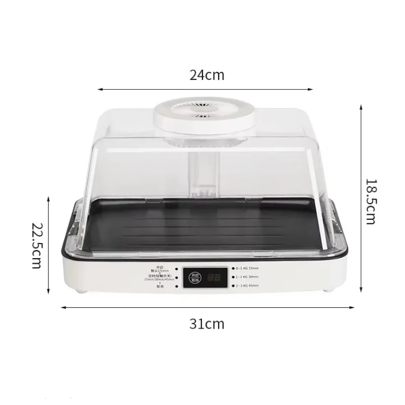 ECO- Friendly Aluminum Alloy Meat Defroster Magic Class Fast Thawing Defrosting Tray for Frozen Meat