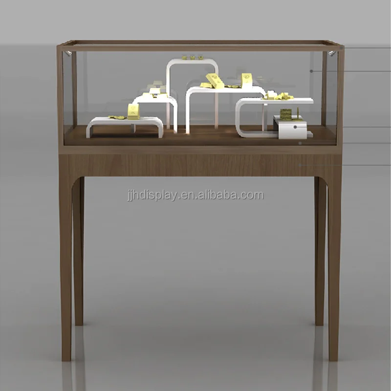 

Custom.High-end Luxury Jewelry Kiosk Design Custom Whole Store Glass Display showcase Jewelry Storage Cabinet