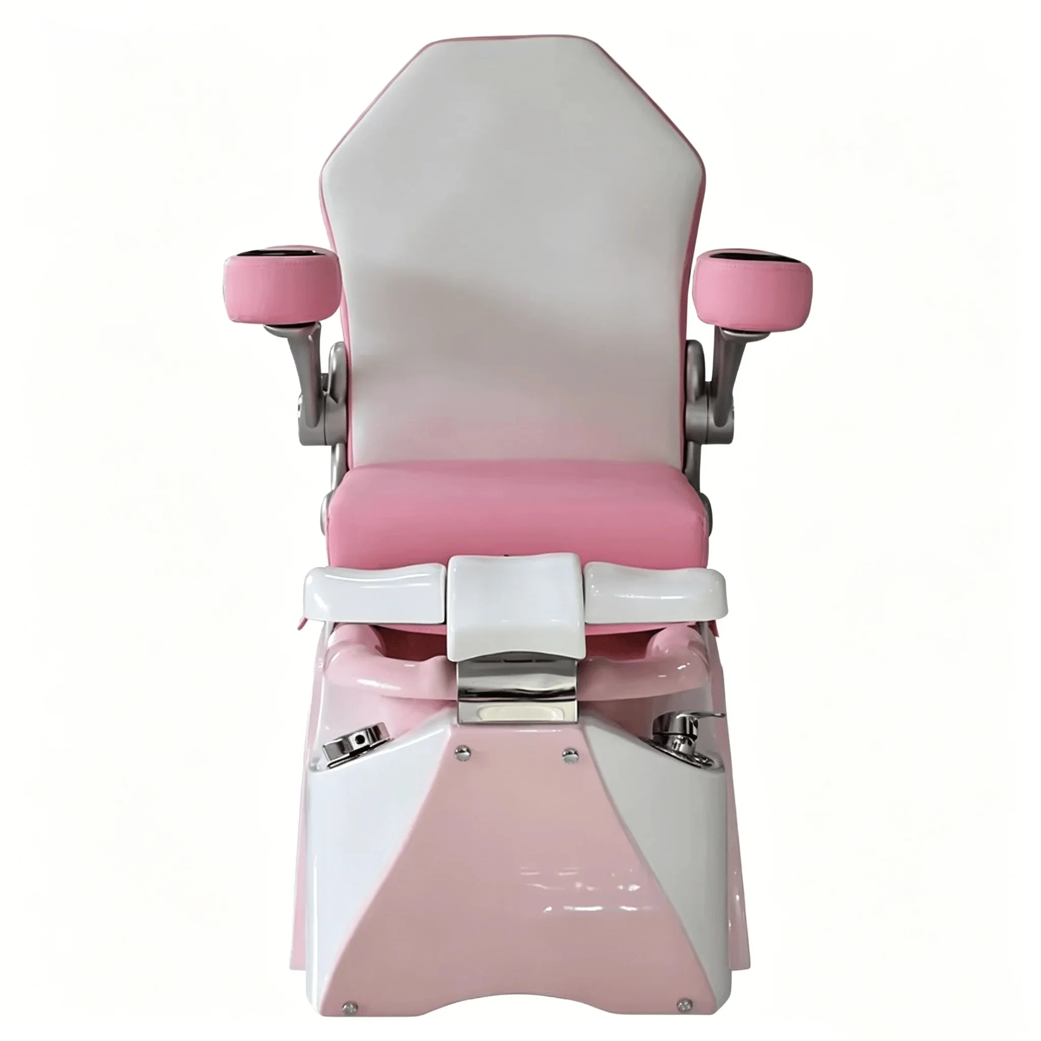 Kids Pedicure Chair Pink Electric Foot Spa Massage Children Safe Mermaid Style Professional Salon Beauty Equipment Furniture