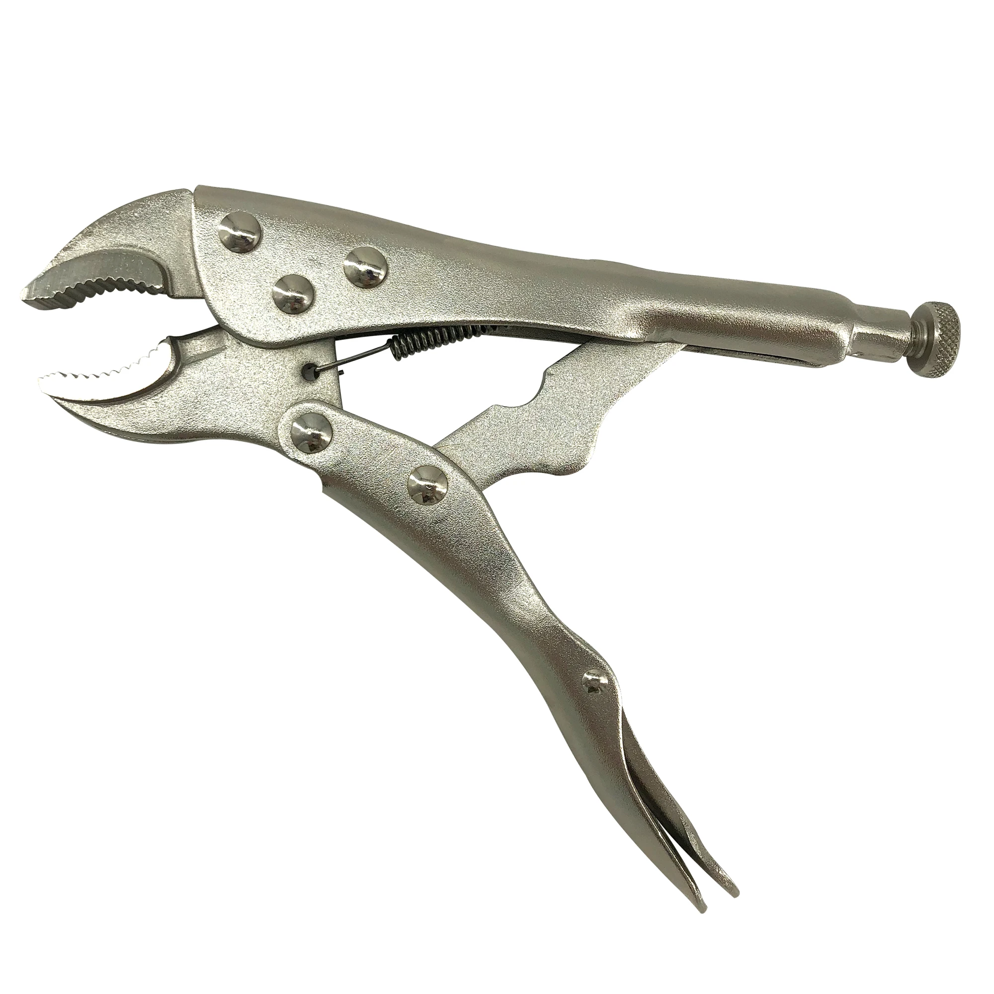 MACWORK 8.5 in. Curved Jaw Locking Pliers with wire cutting function Heat-treated carbon steel