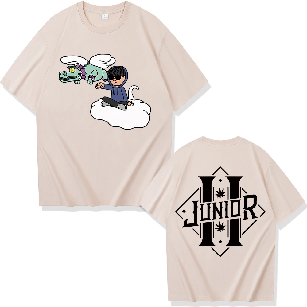 Junior H Sad Boyz 4 Life T-Shirts Women Man Summer Short Sleeve Shirts Fans Gift Harajuku