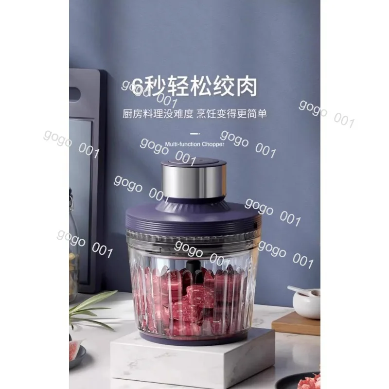 Electric Meat Grinder Mini Food Chopper Machine Multifunction for Home Kitchen Sausage Maker