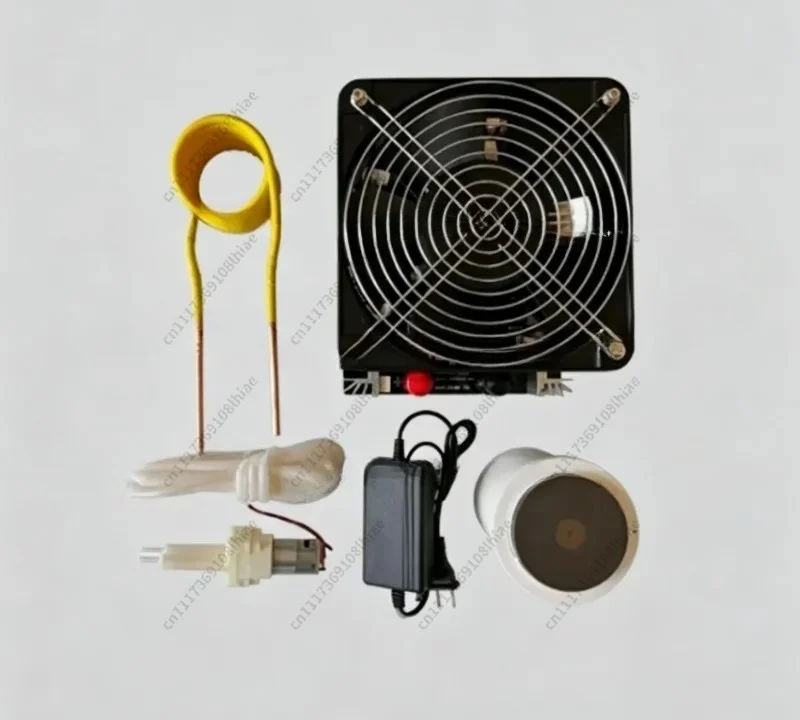 Induction Heater 4000W: High Frequency PCB Board for Melting Metal – Complete Kit with Coil, Pump, Crucible & Power Supply