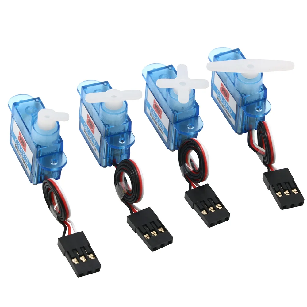 10pcs Micro 3.7g Servo GH-S37D Mini Digital Servo for Control Aeromodelling Aircraft Flight Direction RC Plane Helicopter Boat