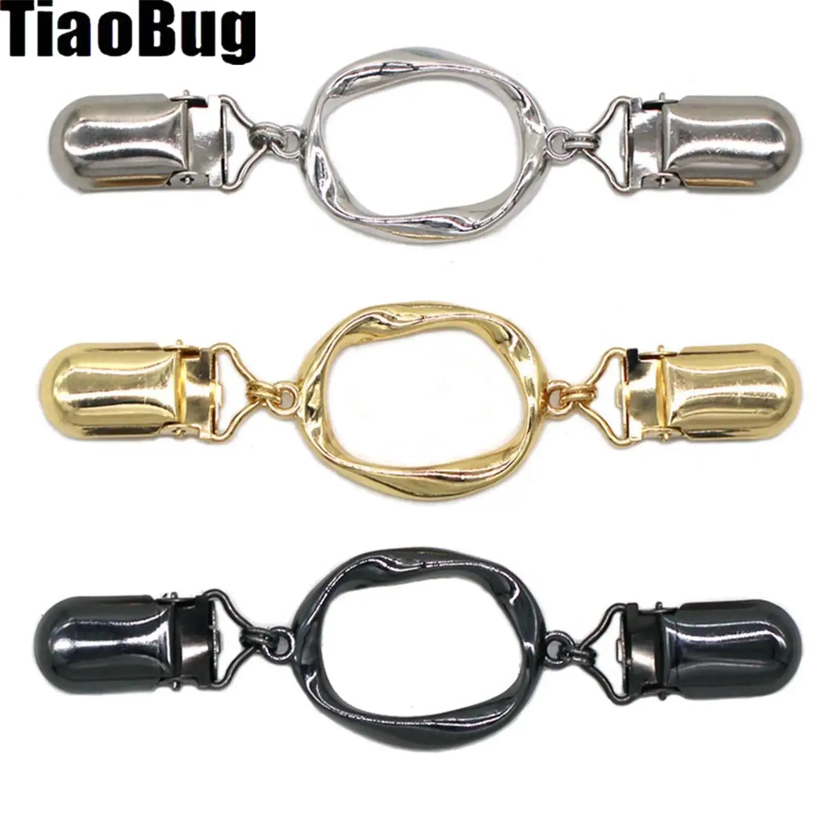 

1Pcs Fashionable Retro Metal Shirt Clips for Clothing for Clothing Sweater Waist Fixing Waist-tightening And Shawl Accessories