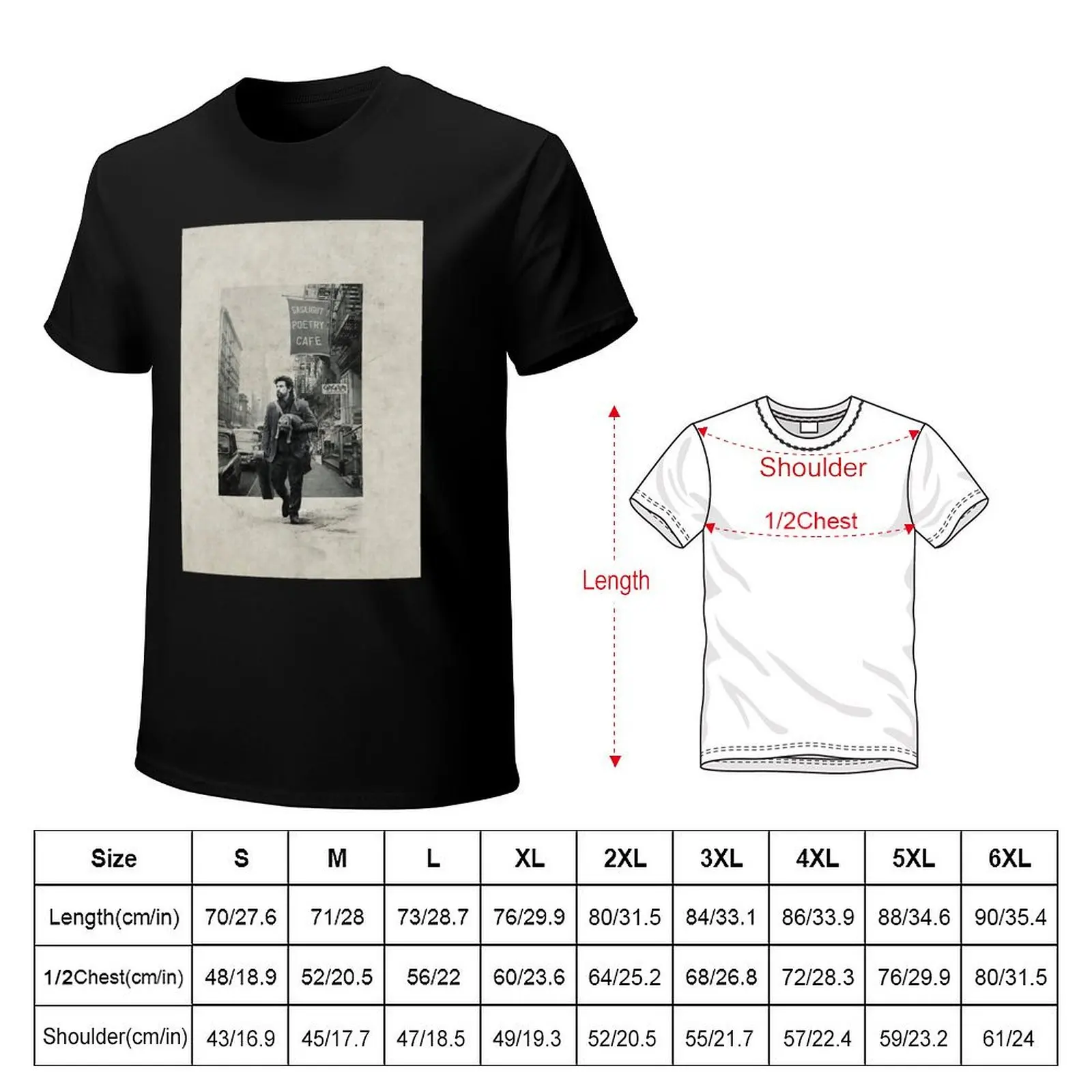 Vintage Retro Llewyn Movie Protagonist Davis Gift For Birthday T-Shirt shirts graphic quick-drying luxury clothes men