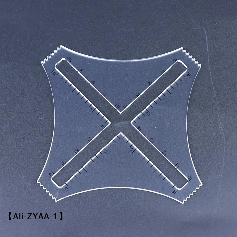 【A】Régua de Densidade de Tricô - Ruler Set Transparent avaliação e preço