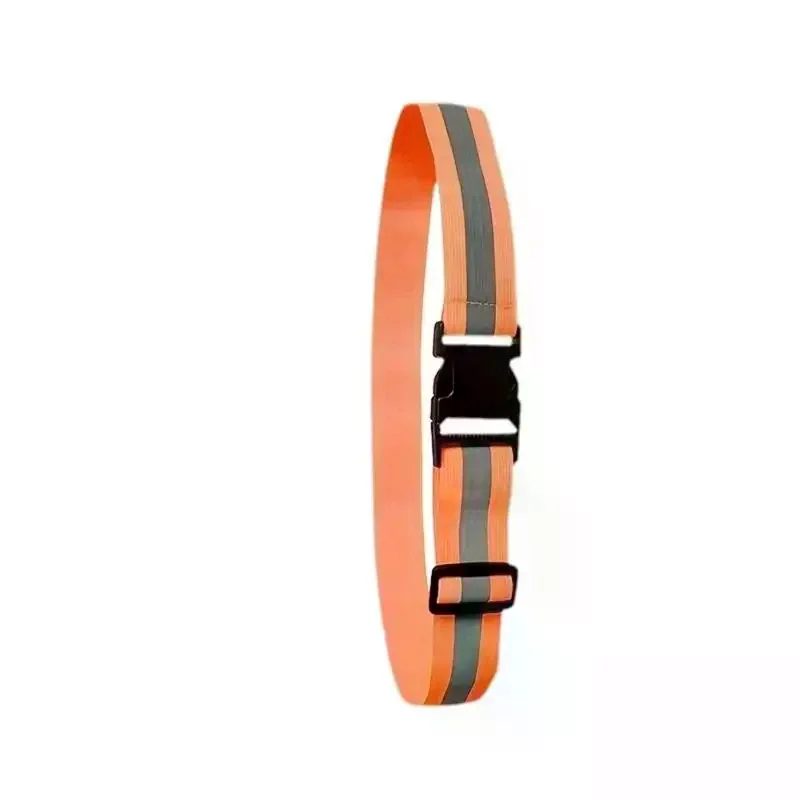 Adjustable Elastic Reflective Belts For Running Cycling Sport High Visible Night Safety Gear Kid Men Women Waist
