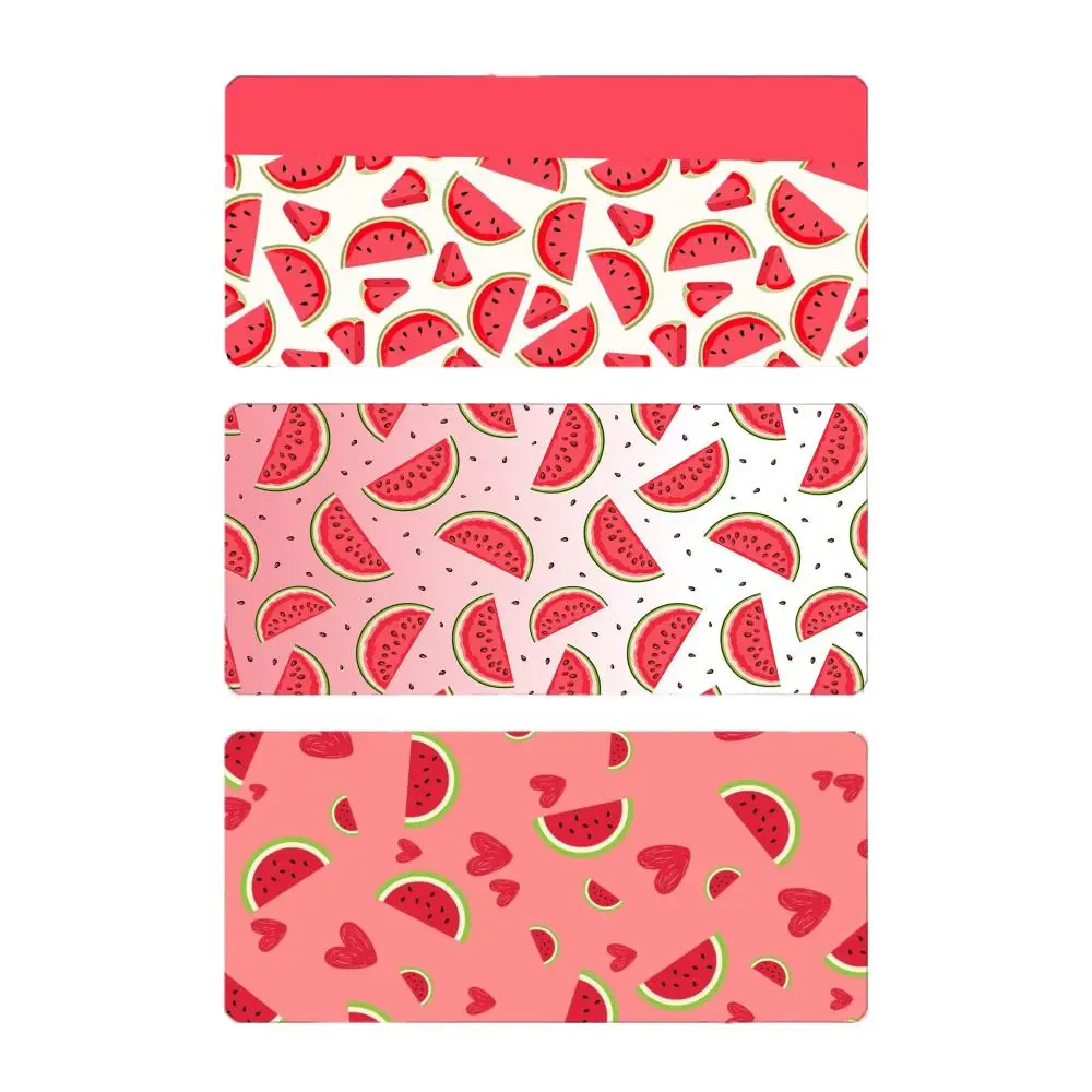 Watermelon Pattern Cute Fresh Art Mouse Pad Mousepad Large Gaming LockEdge Thickened PC Table Desk Mat