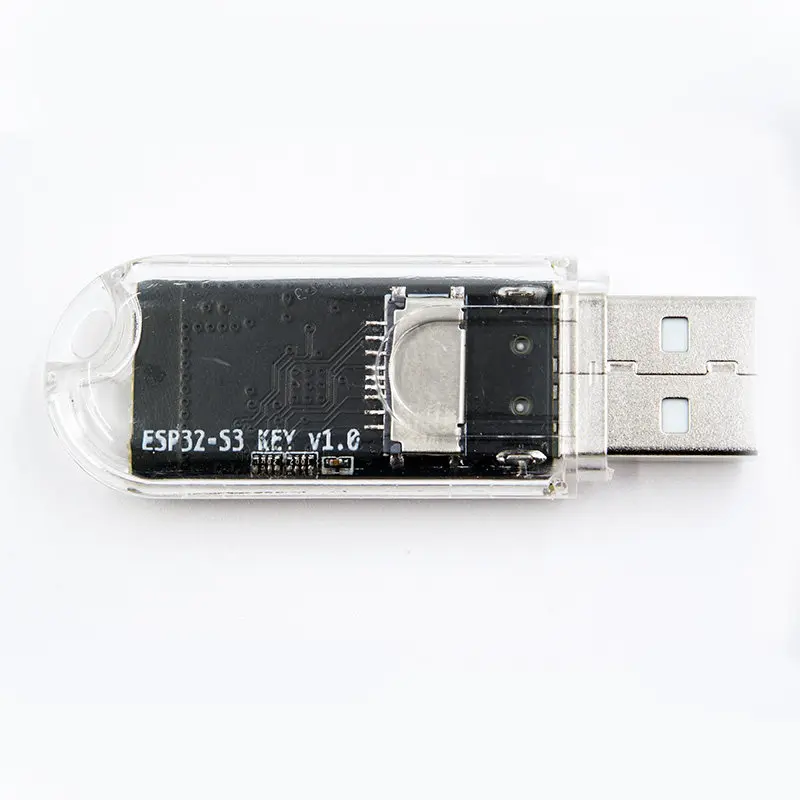ESP32-S3 USB Dongle Development Board with 8MB Flash, SD Card Slot, Bluetooth/WiFi, Compact Design for IoT Gateway Projects