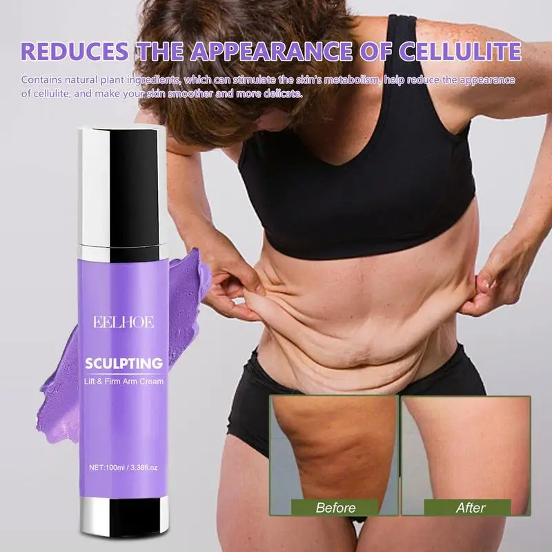 Arm Slimming Cream Fat Burning Loss Weight Sculpting Shaping Body Lines Firming Lifting Thin Legs Tummy Cream 100ml