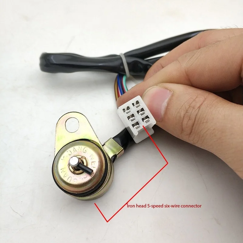 Gear Indicator Switch Line For Honda CG125 ZJ125 GS125 Motorcycle 5-Speed  Precision Contact Stable Signal