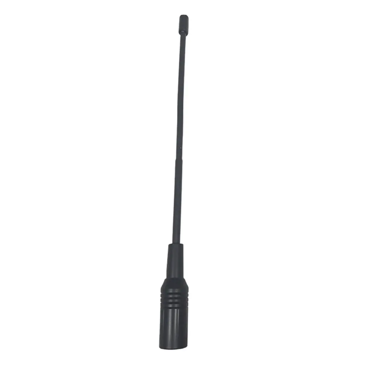 DT82 New SW-UV203 UHF 400-470MHz VHF 136-174MHz Dual Band Omnidirectional Straight for Head Rod Antenna