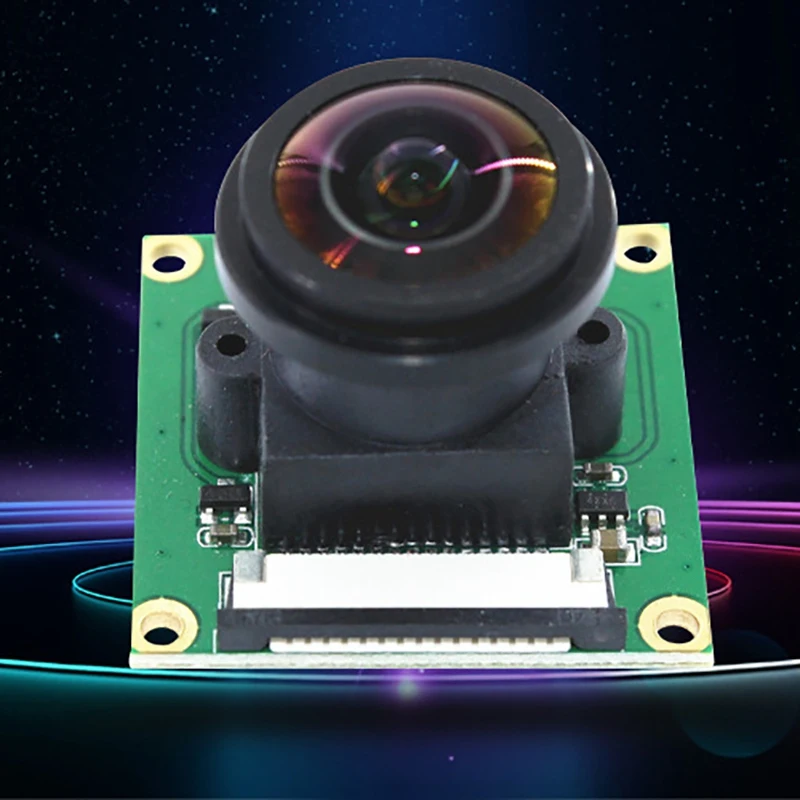 Camera Module 5 Million Pixels 1080P OV5647 Chip 175° Wide Angle for Raspberry Pi 2/4/3B+