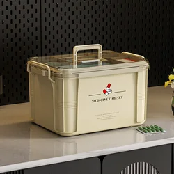 Medical Box Home Decoration Household Large-capacity Medicine Storage Case First Aid Medical Box Medicine Cabinet