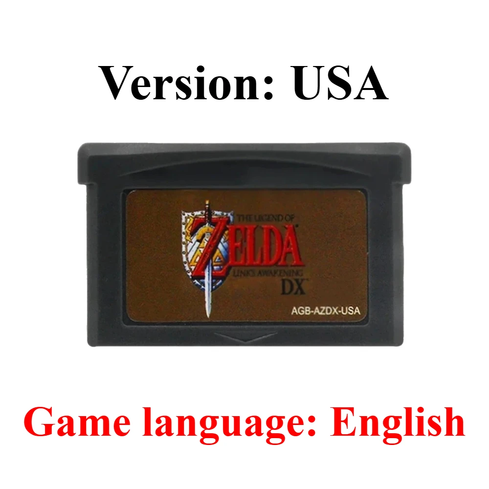 GBA Englische Spielkassette Final Fantasy Advance Wars Metroid Kirby Golden Sun Doom of Fire für GBA SP Spiel Klassische Spielkarte – Detail 37