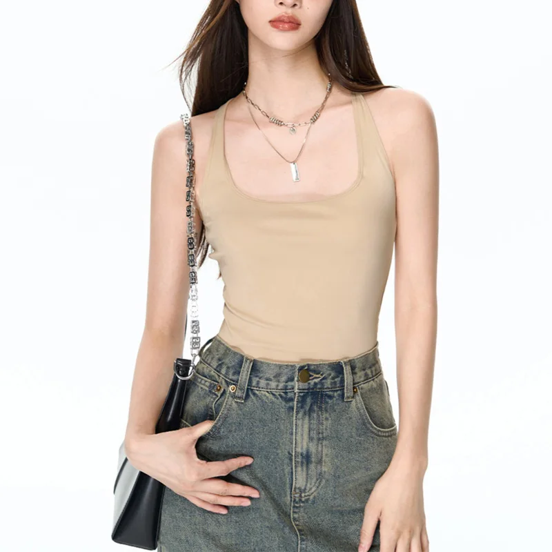 Women Petite Halter Crop Top