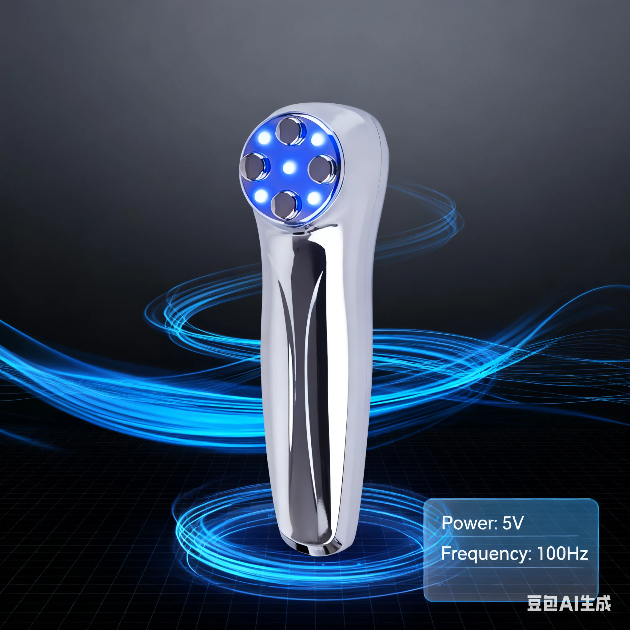 

Microcurrent Firming And Anti-Aging Beauty Equipmet Facial Care Specialist Blue Light+EMS Activates Collagen Regeneration