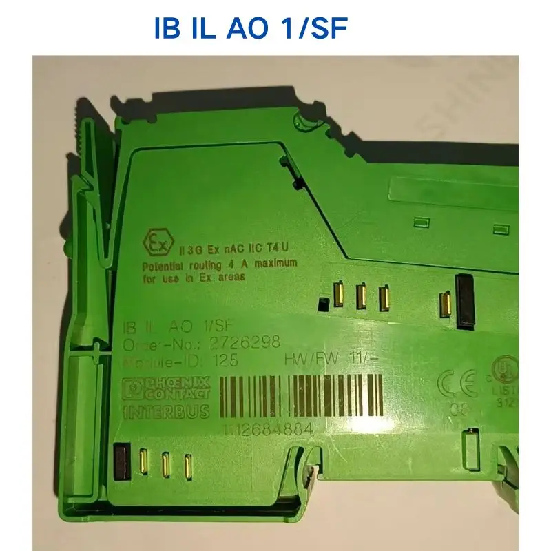 Second-hand test OK for PHOENIX modular IB IL AO 1/SF  2726298